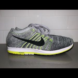 nike air zoom flyknit streak wolf grey 5.5M